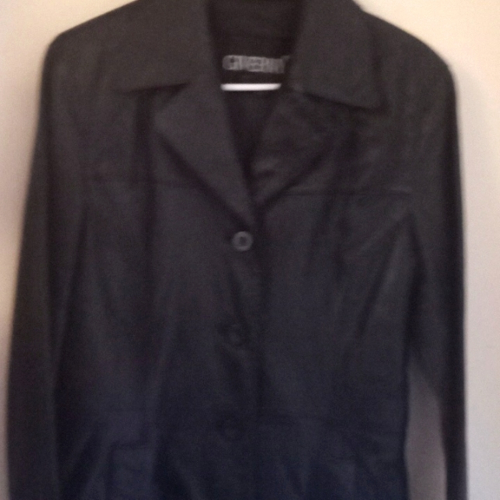 Giverny leather jacket